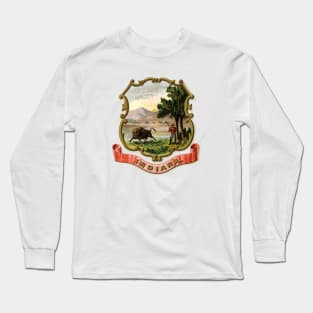 1876 Indiana Coat of Arms Long Sleeve T-Shirt